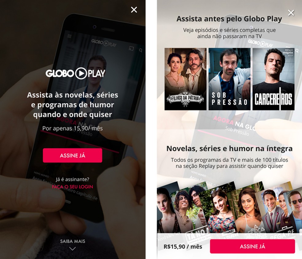 Globo Play estreia app para Android TV e parceria com Google para