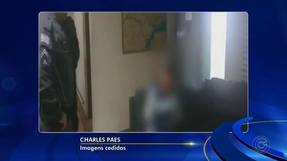 Vítima conseguiu pedir ajuda em um hotel após o crime (Foto: Reprodução/TV TEM)