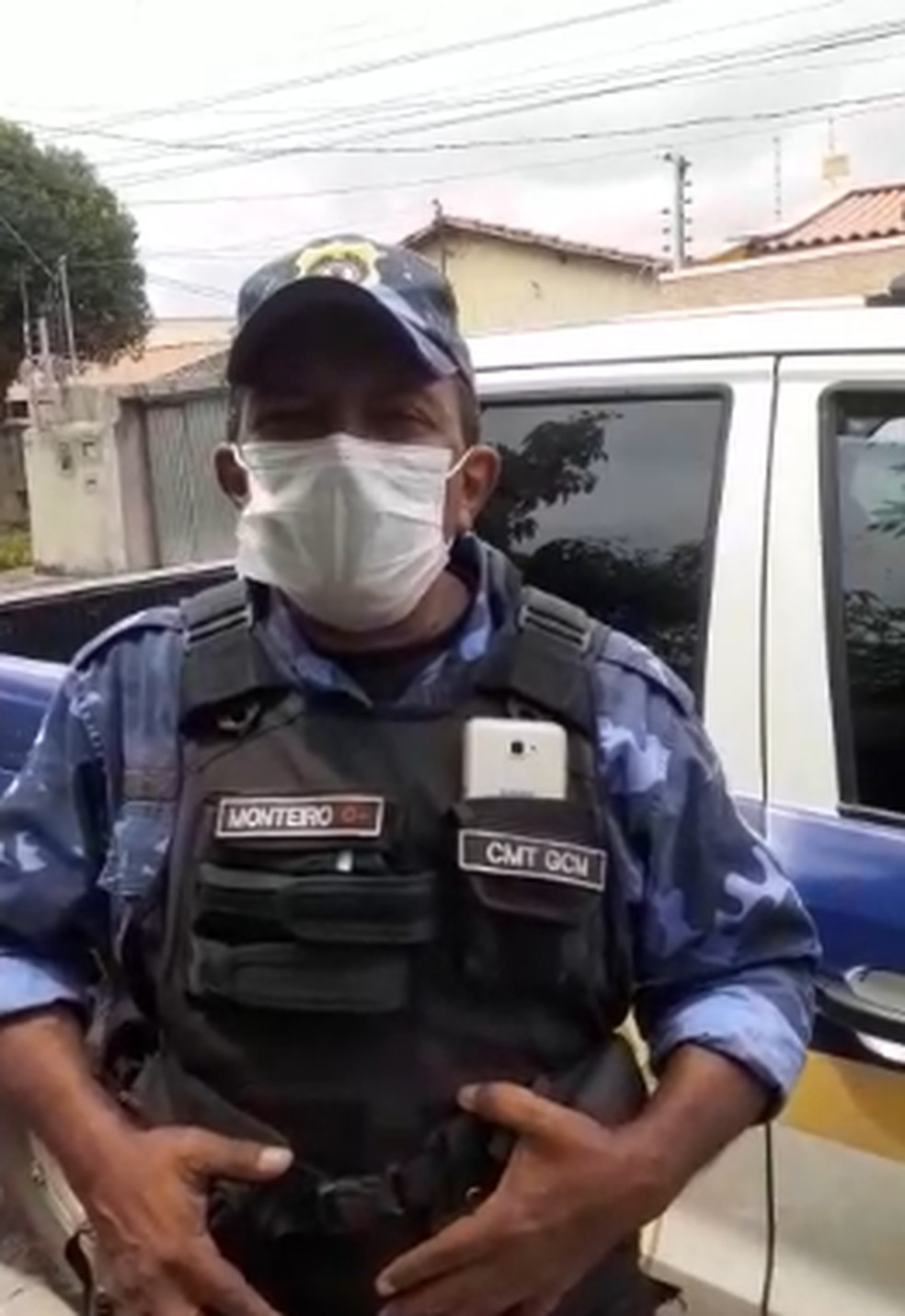 Capitão Monteiro, Guarda Municipal de Teresina — Foto: Divulgação 