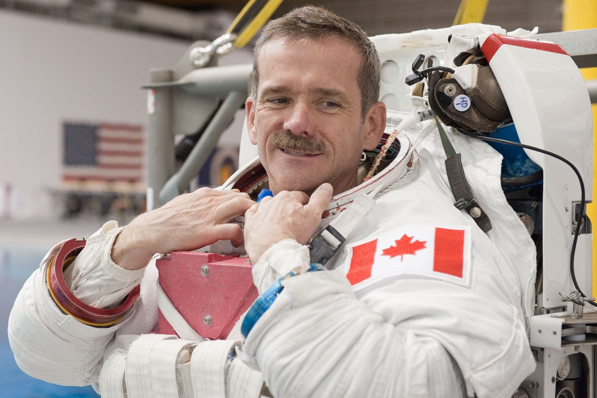 Chris Hadfield foi o primeiro canadense a fazer uma expedição com destino à Estação Espacial Internacional (Foto: Reprodução)