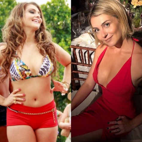 Aimée Madureira antes e depois (Foto: Reprodução)