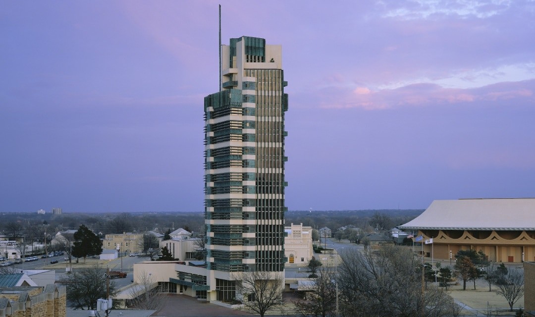 Price Company Tower - Bartlesville / Oklahoma - 1956 (Foto: Frank Lloyd Wright Foundation / Divulgação)
