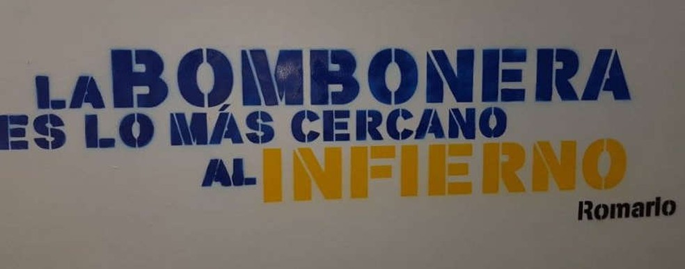 Boca escreve mensagens destacando poder da Bombonera no caminho do  Cruzeiro: 