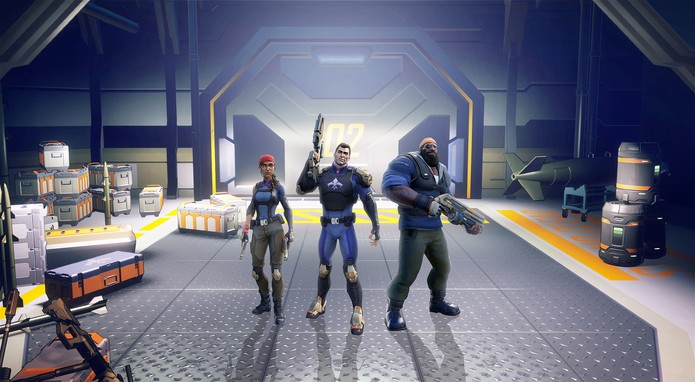 Agents of Mayhem permite controlar três heróis ao mesmo tempo (Foto: Divulgação/Volition)
