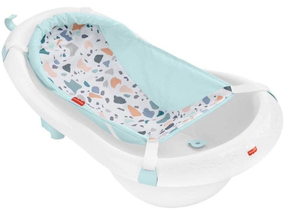 Banheira funda promete ser confortável para recém-nascidos  (Foto: Reprodução/Amazon)