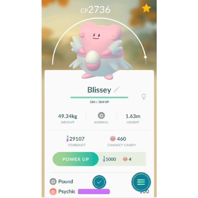 Blissey é bom para defesa de ginásios em Pokémon GO (Foto: Reprodução/Felipe Demartini)