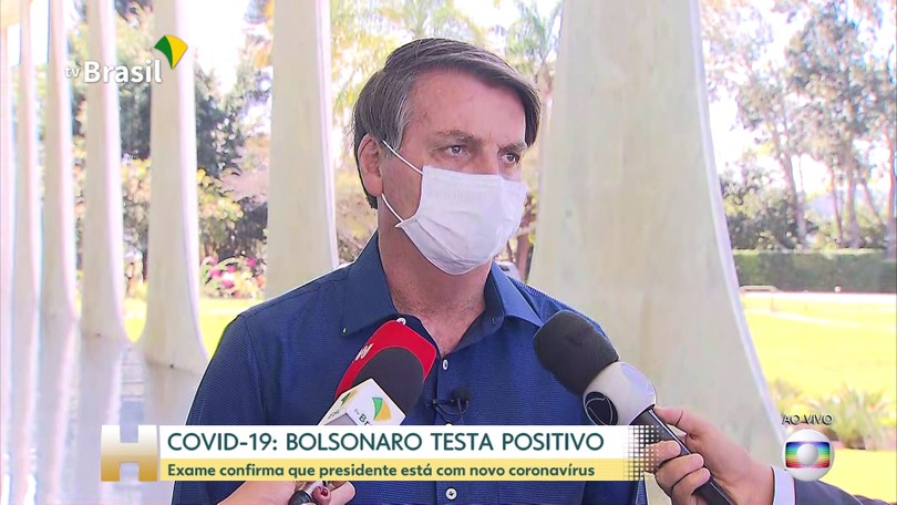 Exame de Bolsonaro para Covid-19 dá positivo e presidente diz que ...