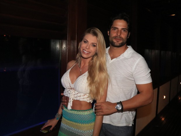 Caroline Bittencourt em evento em hotel em Jericoacoara, no Ceará (Foto: Fred Pontes/ Divulgação)