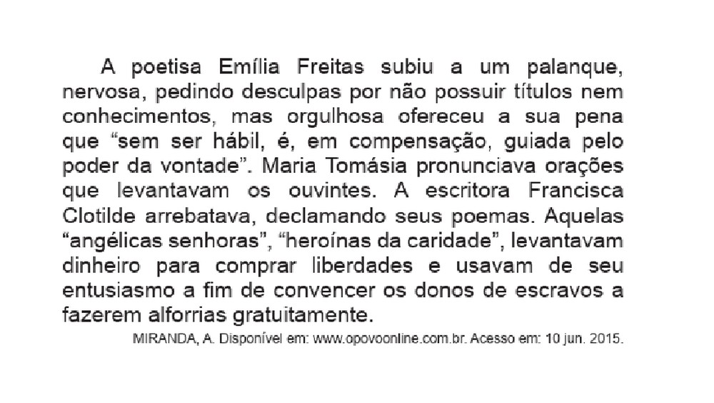 Questão do Enem 2018