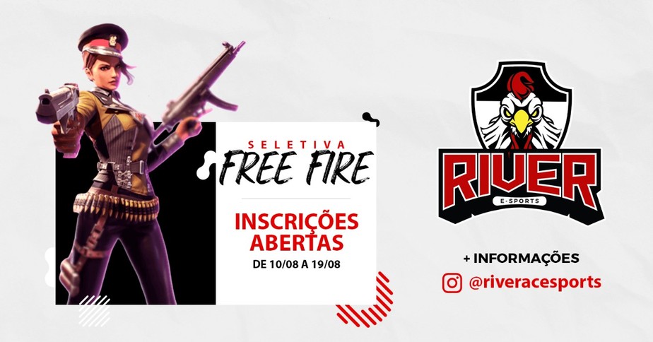 Free Fire: com inscrições a R$ 10, clube da Série D do Brasileiro abre seletiva para criar time do game 