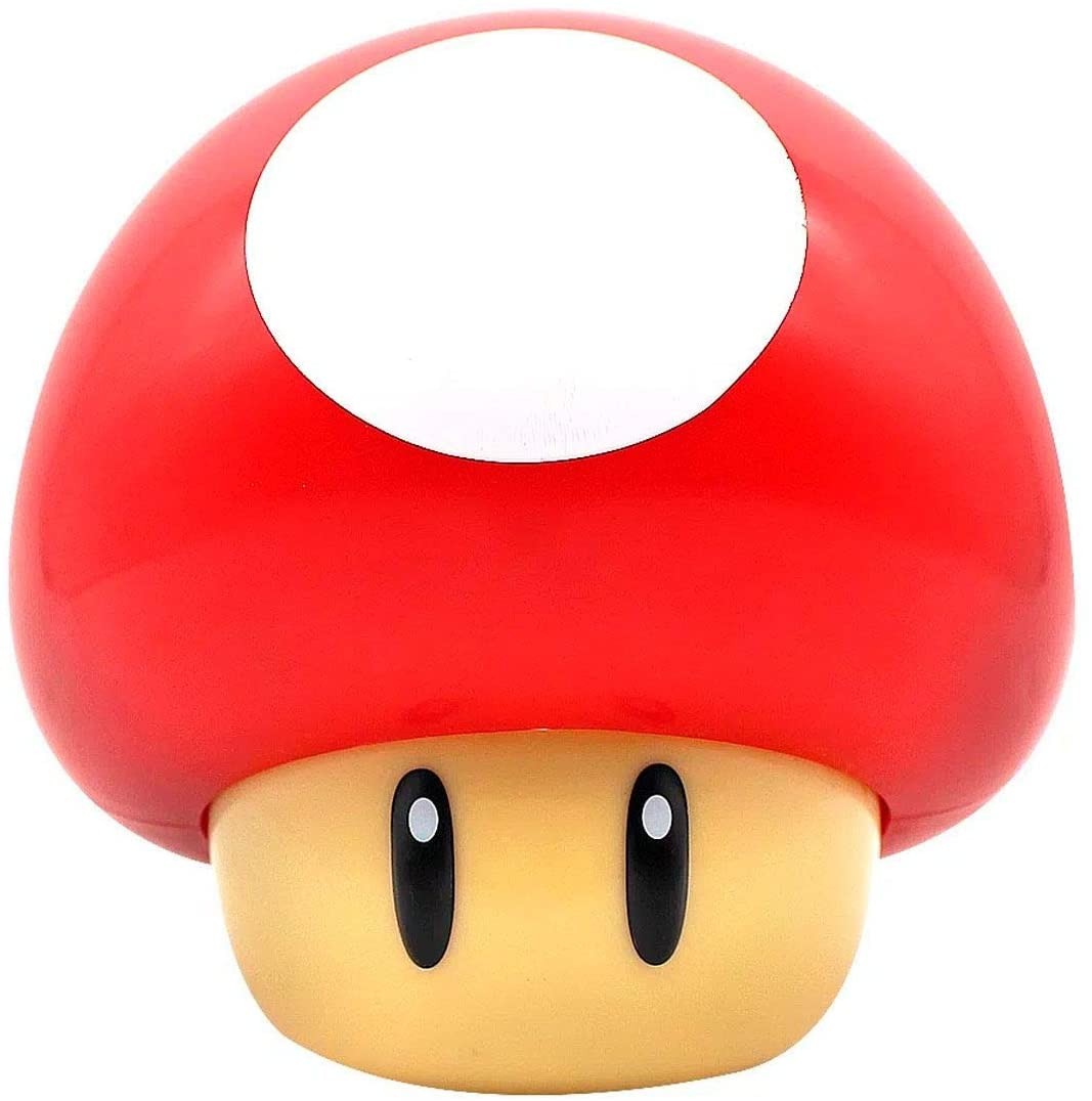  Luminária Mini Cogumelo Com Som Super Mario Oficial (Foto: Divulgação)