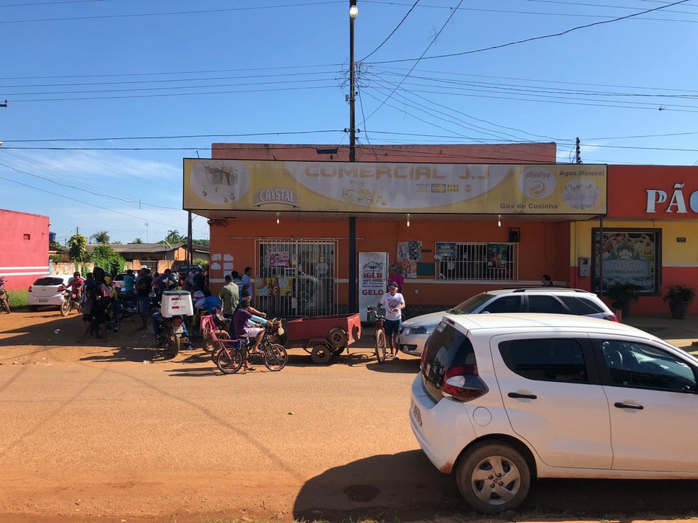 Crime aconteceu dentro do mercado no Bairro Socialista, em maio de 2019 — Foto: Marison Dourado/Arquivo CBN Amazônia