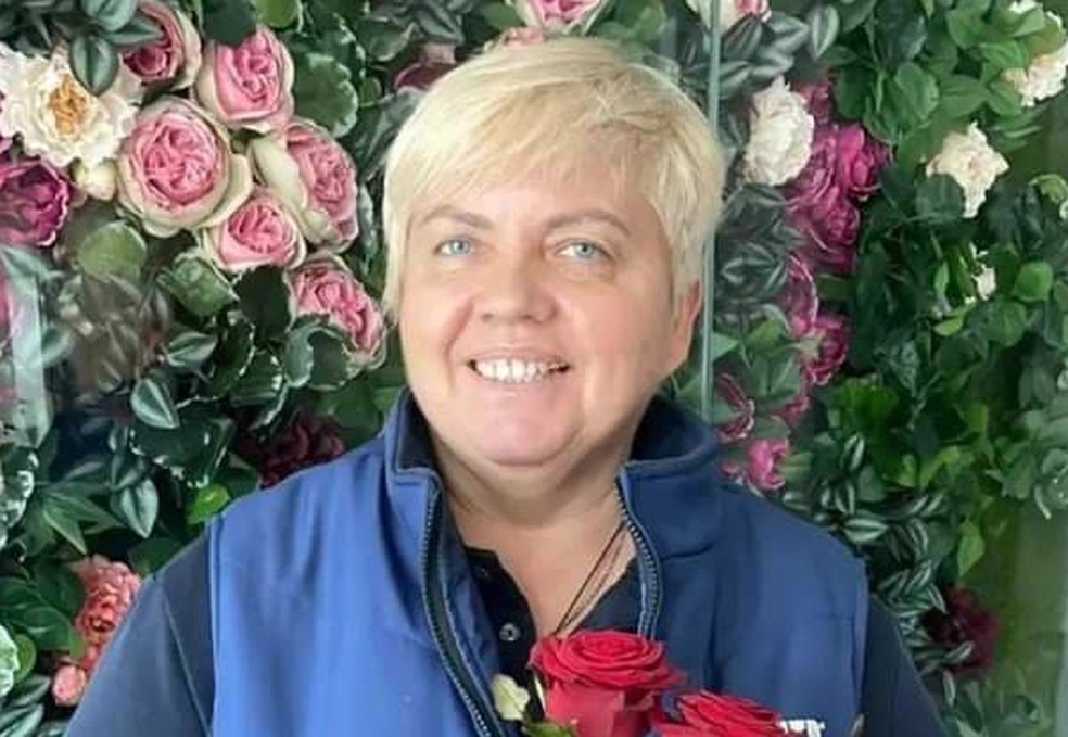 Cartaz divulgado em 30 de março diz que Irina estaria desaparecida desde 5 de março, após bombardeio — Foto: Reprodução/Facebook/Kostya Harashchenko