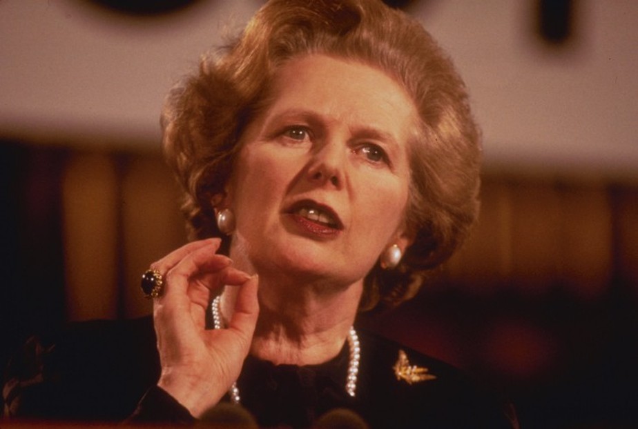 Margaret Thatcher aplicou princípios do liberalismo