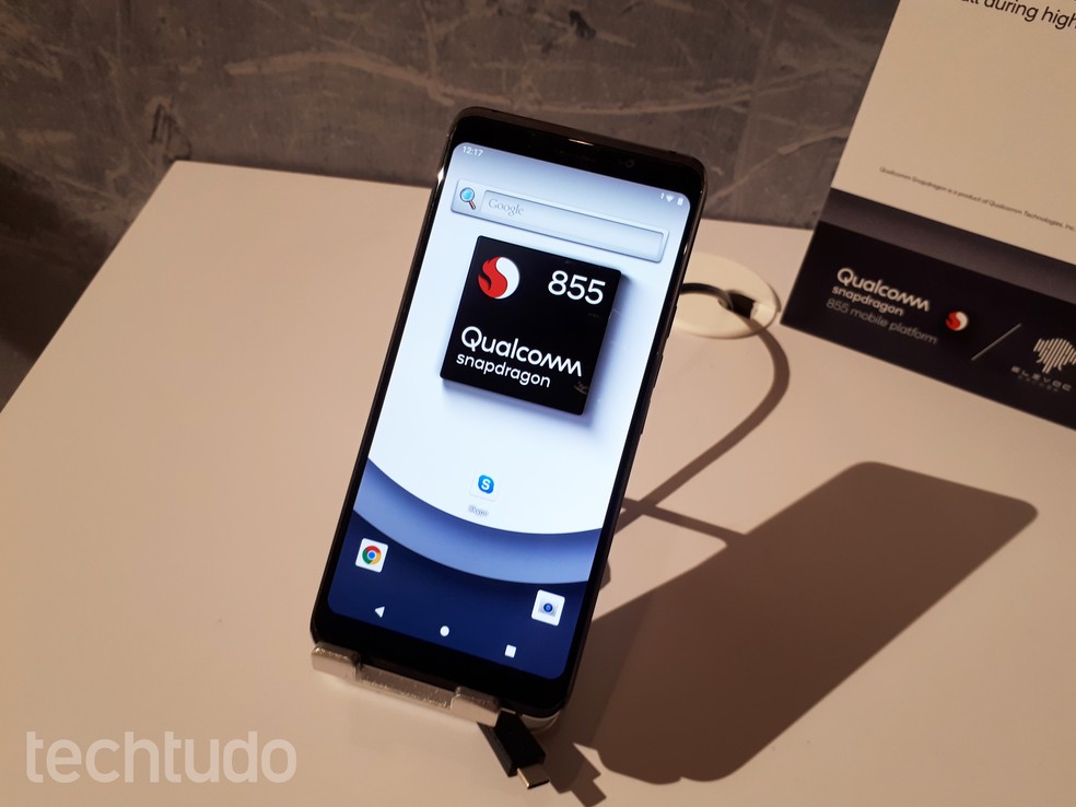 Snapdragon 855 deve estar nos principais celulares de 2019 — Foto: Aline Batista/TechTudo