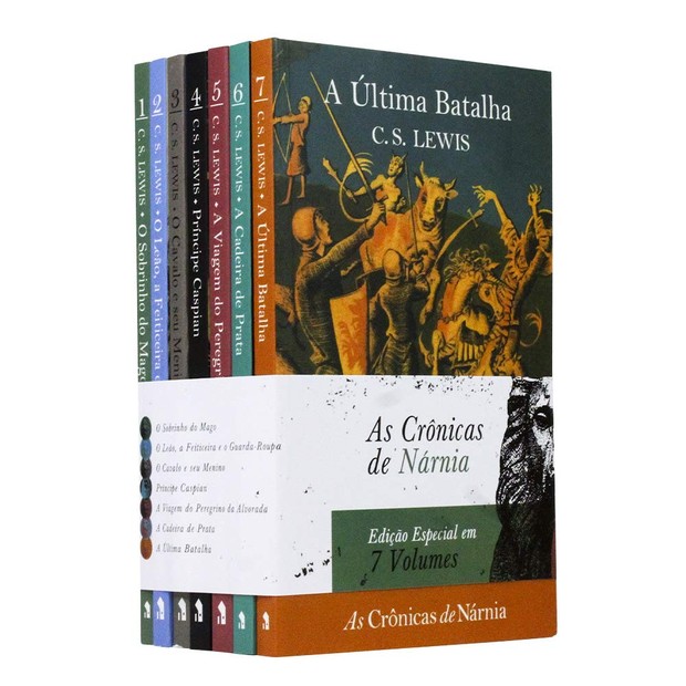 Coleção Completa As Crônicas de Nárnia, por C. S. Lewis (Foto: Reprodução/ Amazon)