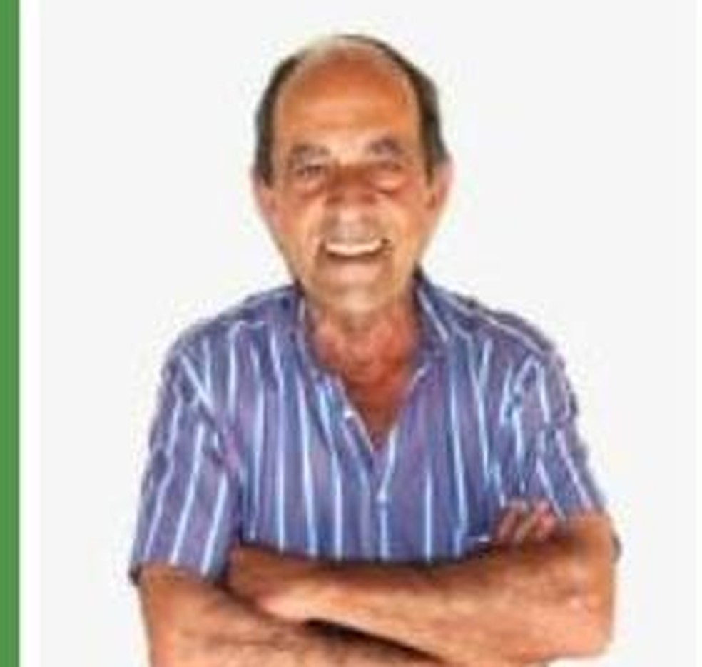 Atual prefeito de Carvalhos (MG), Antônio de Pádua Carvalho Moura (PTB) morreu na tarde desta terça-feira (24) — Foto: Reprodução