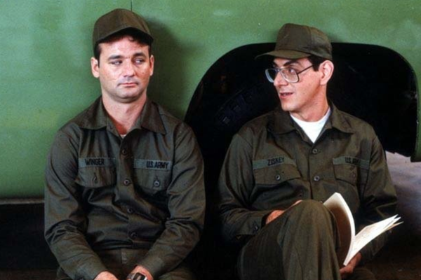 Os atores Bill Murray e Harold Ramis (Foto: Getty Images)