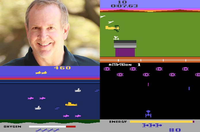 Steve foi responsável por mais clássicos do Atari 2600 como Barnstorming, Seaquest e Megamania (Foto: Reprodução/Wikipedia e VideoGame Critic)