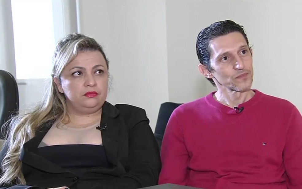 Rodrigo Rodrigues e Giovanna Augusta Fernandes foram indiciados por estelionato (Foto: Reprodução/TV Anhanguera)