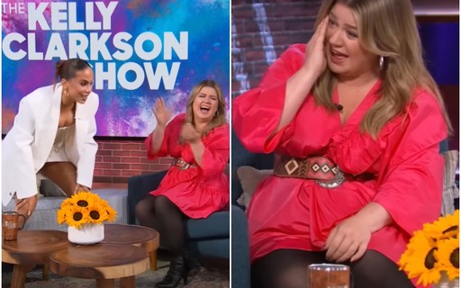 Anitta faz Kelly Clarkson chorar de rir ao revelar que já fez xixi em estranho