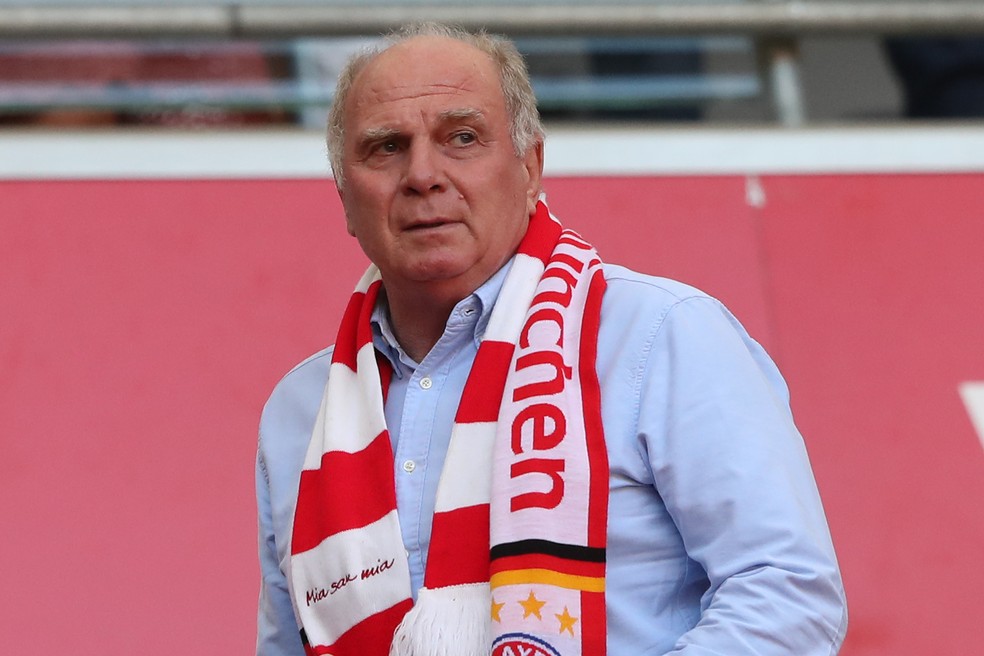 Uli Hoeness é presidente do Bayern de Munique — Foto: Getty Images