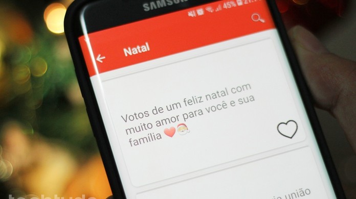 Mensagem De Feliz Natal 2019 Veja Cinco Apps Com Frases Para Whatsapp Redes Sociais Techtudo