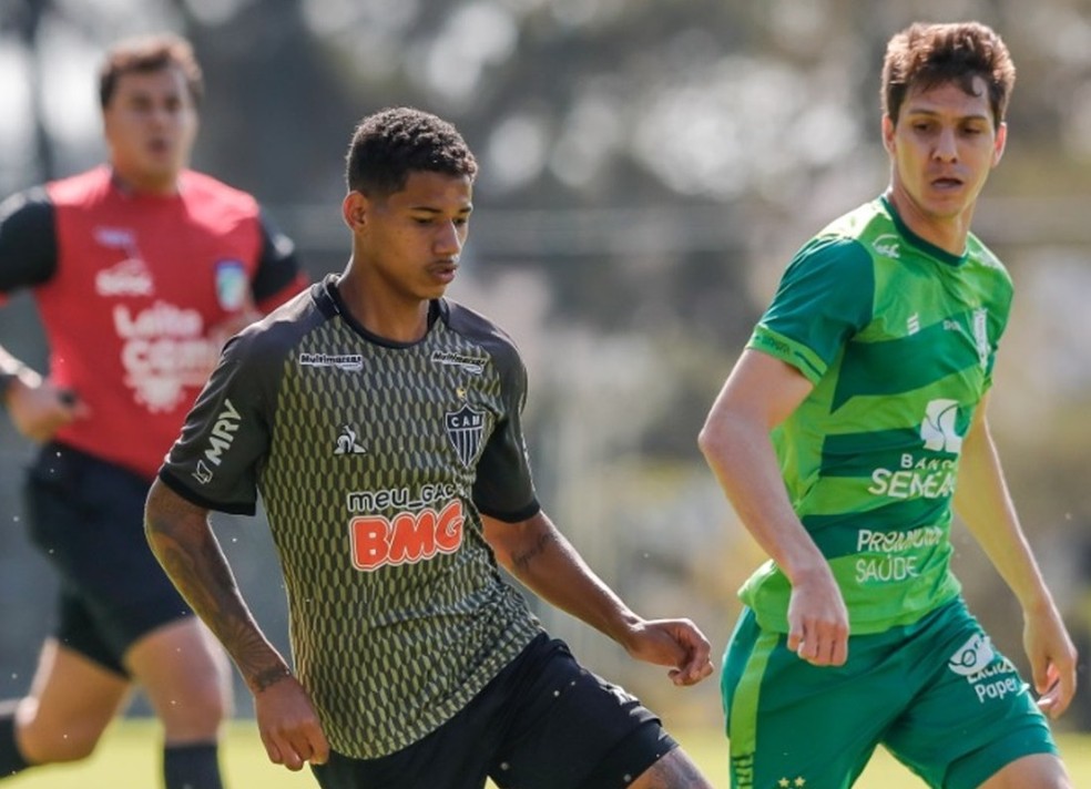 Marrony Estreia No Atletico Mg Como Centroavante Marca Dois Aprova Atuacao E Projeta Evolucao Atletico Mg Ge