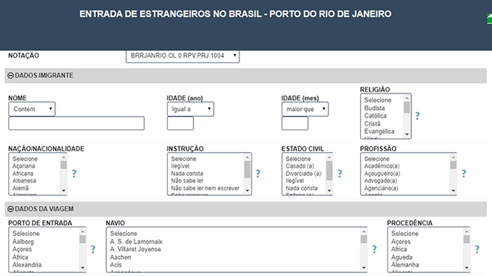 seis sites para montar a historia da