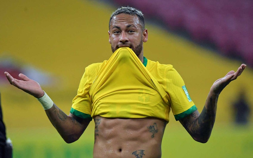 Neymar — Foto: Nelson Almeida / AFP Photo