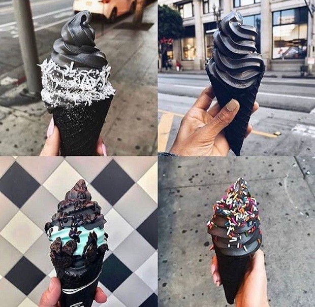 sorvete-negro (Foto: Reprodução/Instagram)