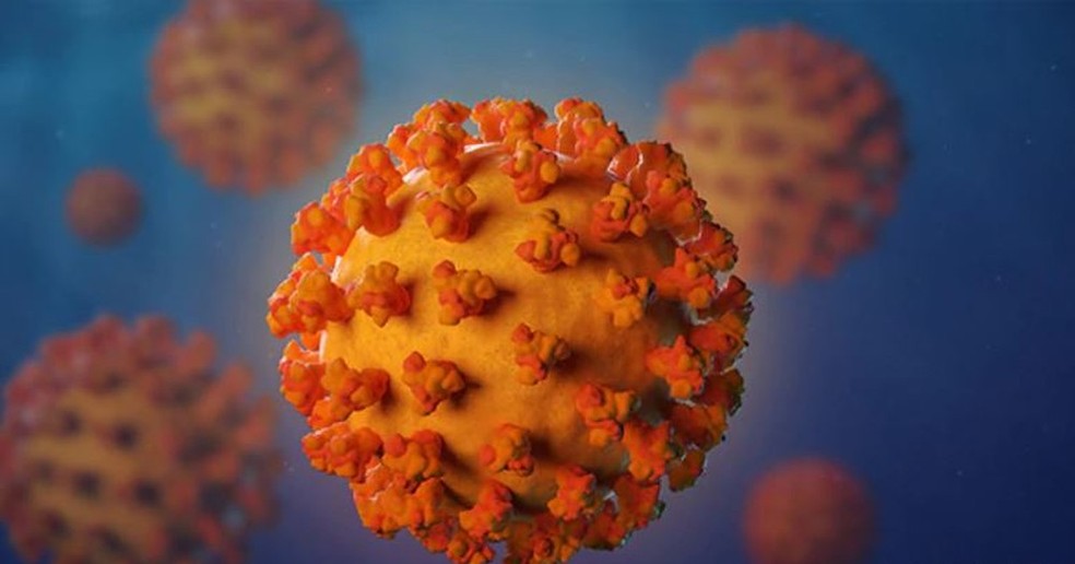 Sars CoV-2, o novo coronavírus causador da Covid-19 — Foto: Foto: Mayo Clinic/Arquivo