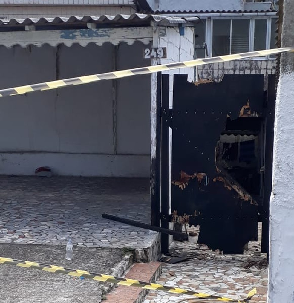 Caso ocorreu em uma resid&ecirc;ncia na Avenida Santista, em Santos, SP &mdash; Foto: Reprodu&ccedil;&atilde;o/Viver no Morro e Regi&atilde;o