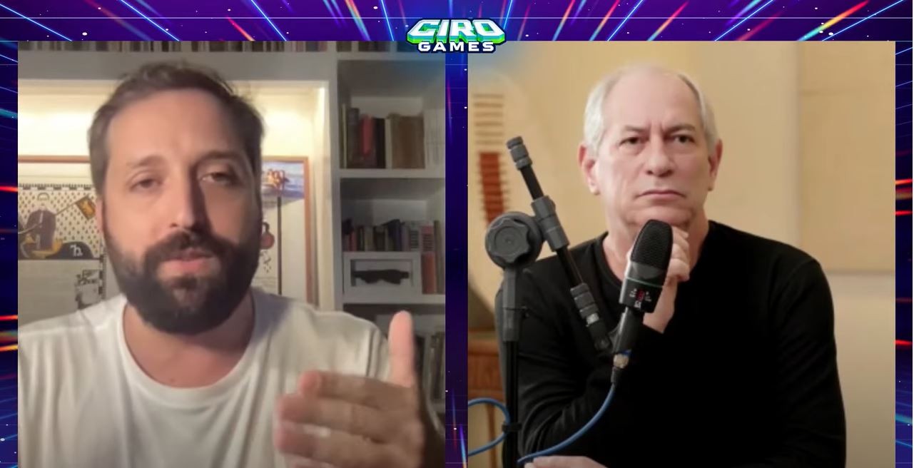 Ciro Gomes e Gregório Duvivier batem boca durante debate em live