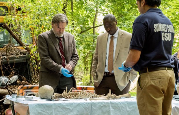 THE SINNER -- "Part V" Episode 105 -- Pictured: (l-r) Bill Pullman  as Detective Harry Ambrose, Dohn Norwood as Dan Leroy -- (Photo by: Peter Kramer/USA Network) (Foto: Peter Kramer/USA Network)