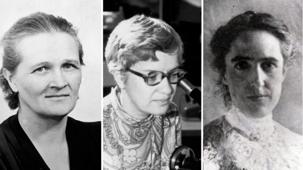 Cecilia Payne-Gaposchkin, Vera Rubin e Henrietta Swan Leavitt — Foto: Getty Images/Aip/Schlesinger Library via BBC