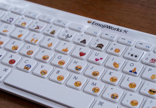 Teclado de emojis criado pela americana EmojiWorks (Foto: Divulgação)