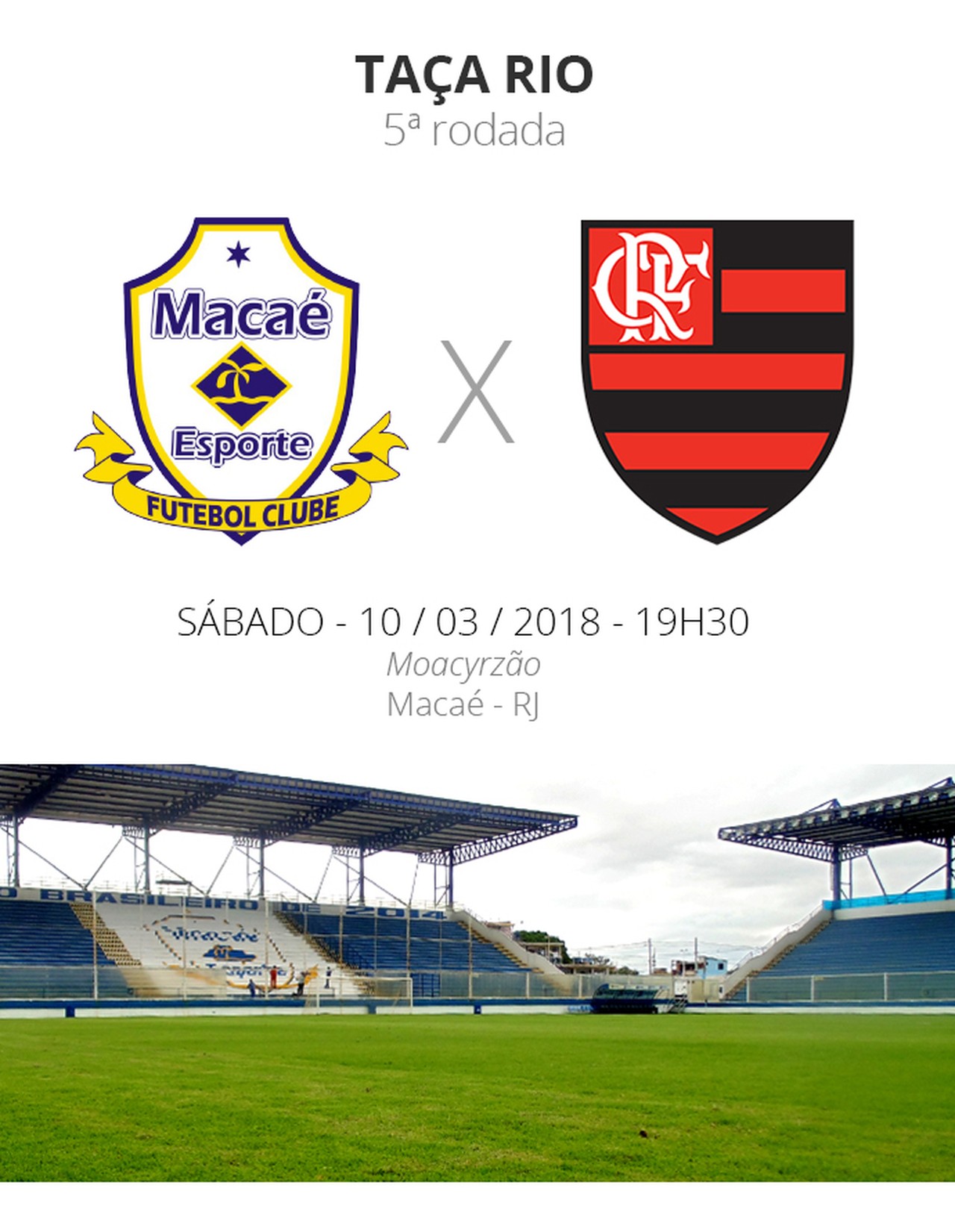 Rodada #5: tudo o que você precisa saber sobre Macaé x Flamengo