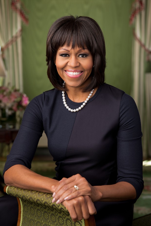 Michelle Obama com look Reed Krakoff, em 2013 (Foto: Getty Images) Michelle Obama (Foto: Getty Images)