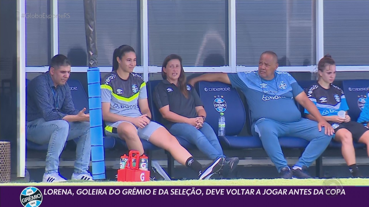 Lorena, goleira do Grêmio e da seleção deve voltar a jogar antes da Copa