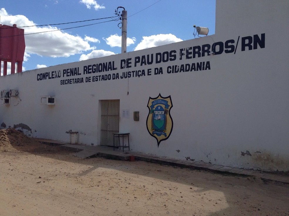 Complexo Penal Regional de Pau dos Ferros, no RN, onde foi encontrado dinheiro dentro de cela (Foto: Sejuc/DivulgaÃ§Ã£o)