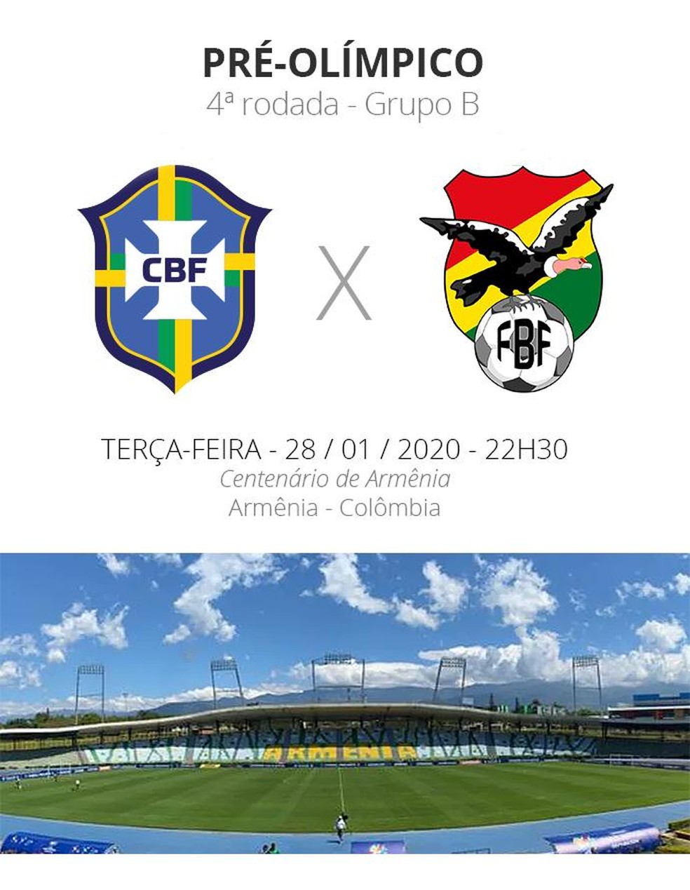 Brasil X Bolivia Veja Onde Assistir Escalacoes E Arbitragem Do Jogo Da Selecao Sub 23 No Pre Olimpico Futebol Ge