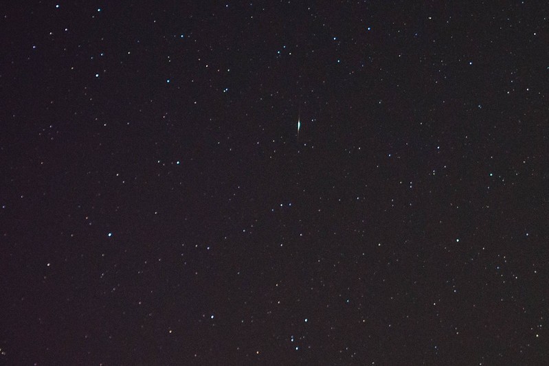 Chuva de meteoros Tau Herculídeos próximo ao seu radiante  (Foto: David Wipf/Flickr/Creative Commons )
