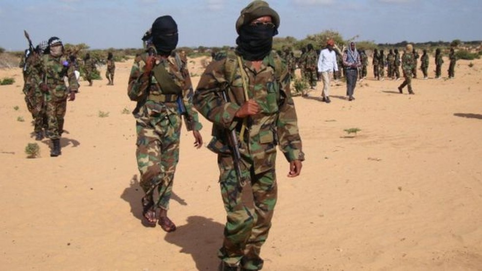 Al-Shabab signfica, em árabe, "A Juventude" — Foto: AFP/BBC