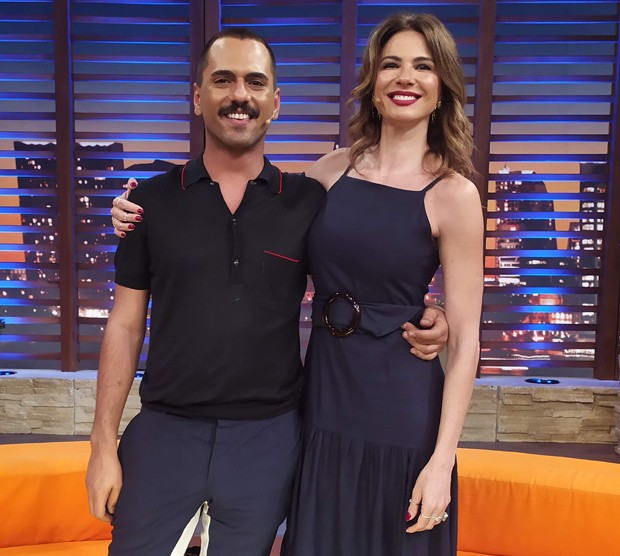 Alexandre Mortágua e Luciana Gimenez (Foto: Divulgação/RedeTV!)