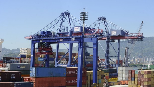 exportação - importação - porto (Foto: Agência Brasil)