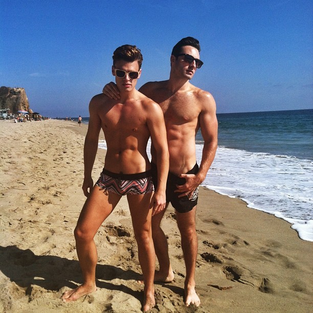 Blake McIver e Scott Nevins (Foto: Reprodução/Instagram)