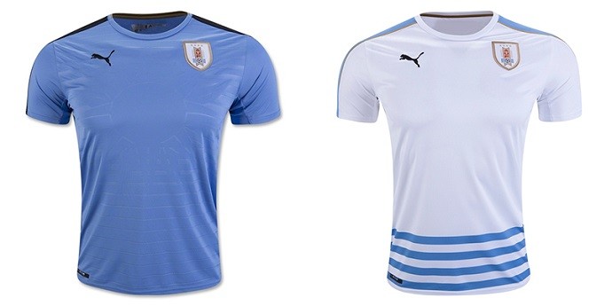 Camisa Uruguai Copa América Centenario