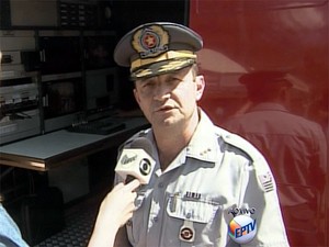 Capitão Usai, da Polícia Militar (Foto: Reprodução/EPTV) Capitão Usai, da Polícia Militar (Foto: Reprodução/EPTV)