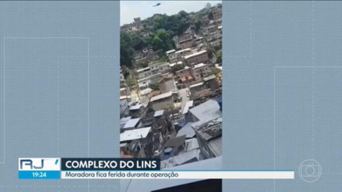 Moradora é baleada em tiroteio no Complexo do Lins na Zona Norte do Rio Rio de Janeiro G